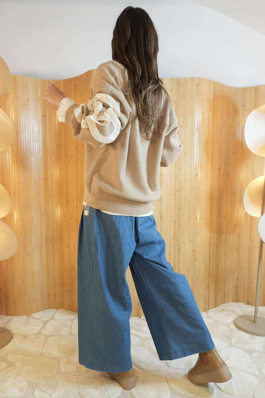 Nonna Cardigan Camel /3=